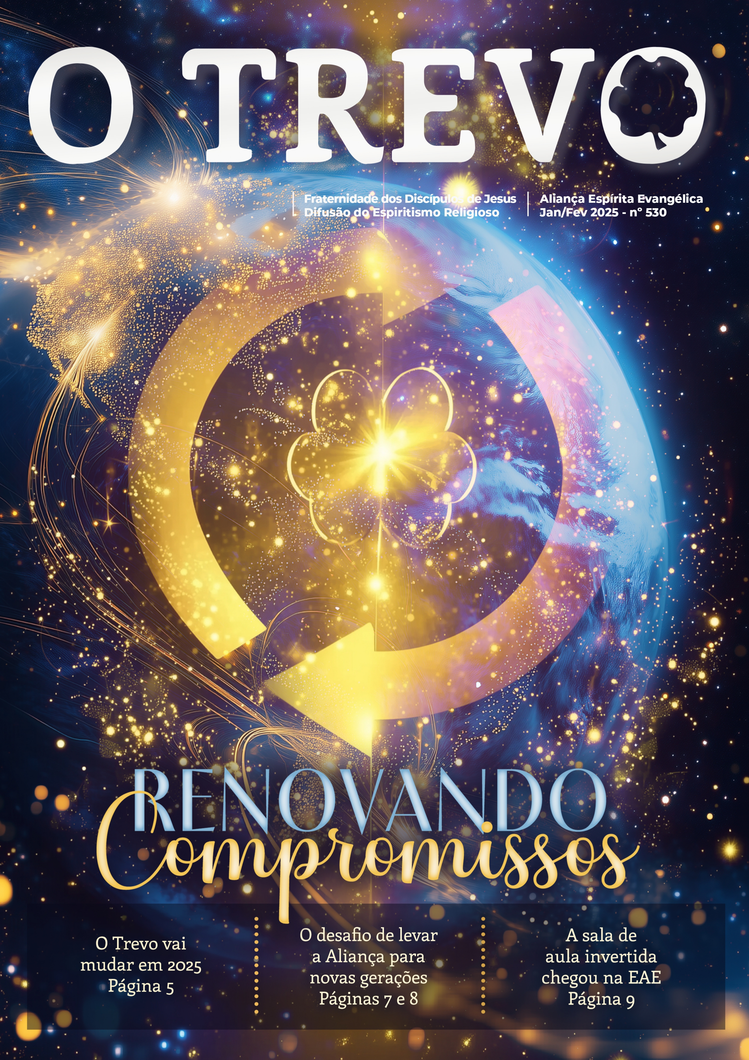 Capa da edição de O Trevo