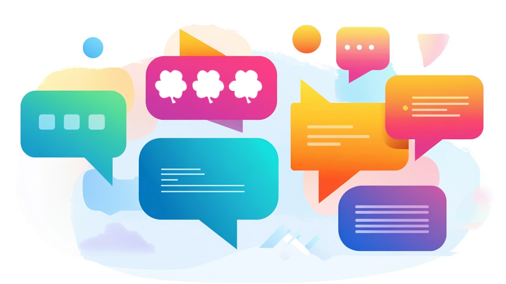 Balões de Comunicação com Trevos