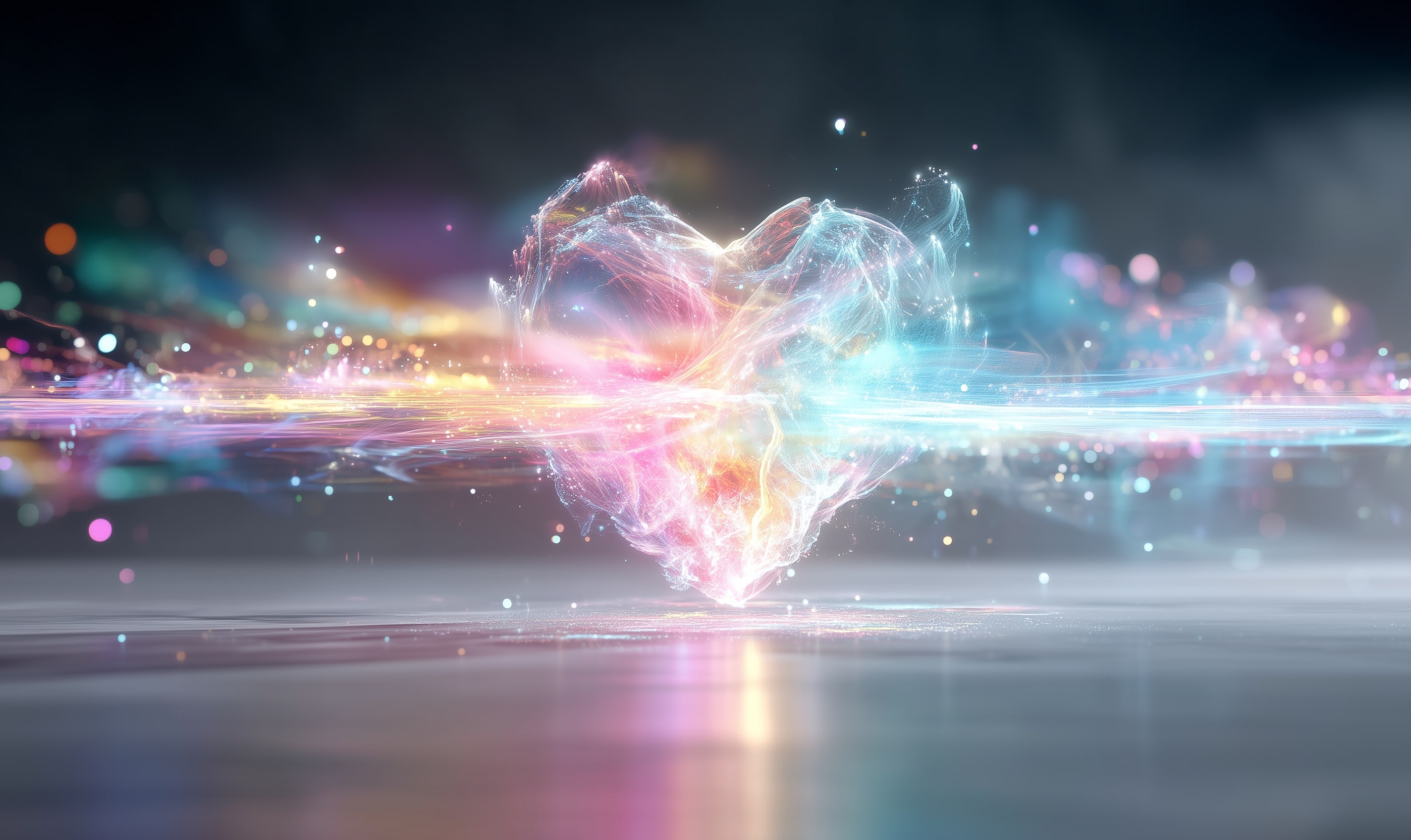 Ilustração simbólica de transformação espiritual e material