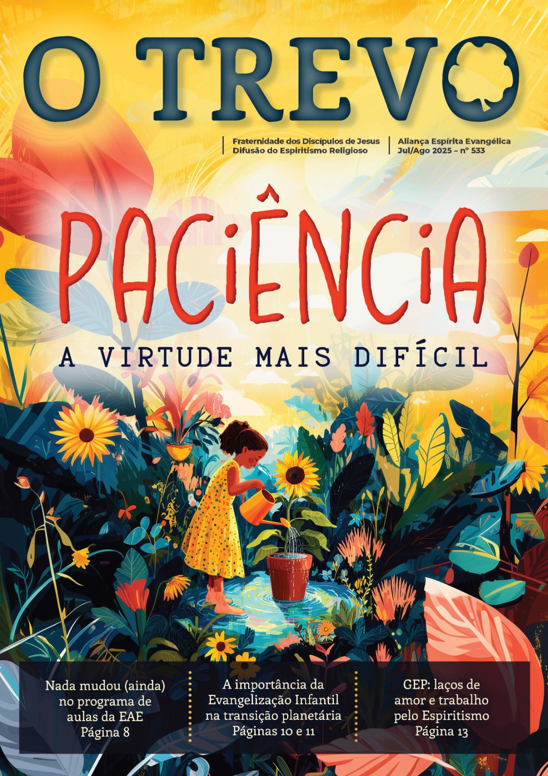 Capa da edição de O Trevo
