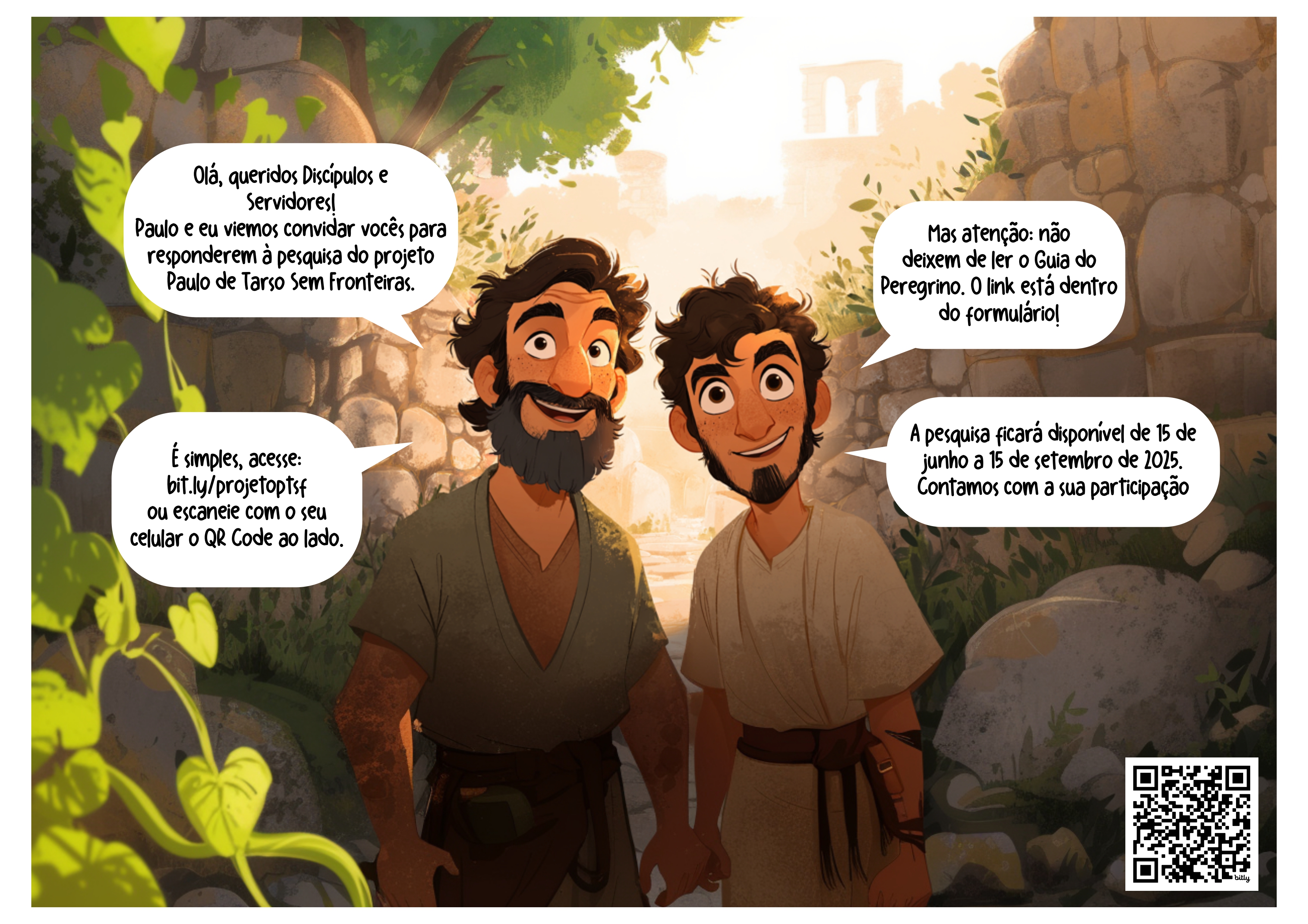 Imagem ilustrativa do projeto Paulo de Tarso Sem Fronteiras